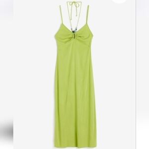 H&M Lime Green Maxi Dress